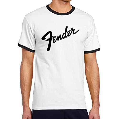 Men Fender Crew Neck Ringer T-Shirt