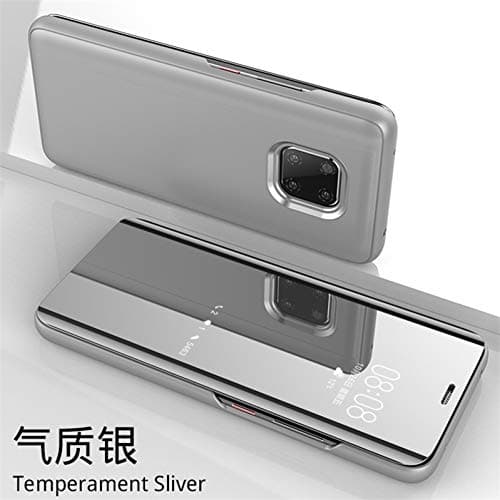 KCHHA Phone case for Huawei P9 P10 P20 Plus Smart Mirror Flip Case P Smart Mate 8 9 10 20 Lite Pro Clear View Cover for Huawei Y6 Pro 2019 Case