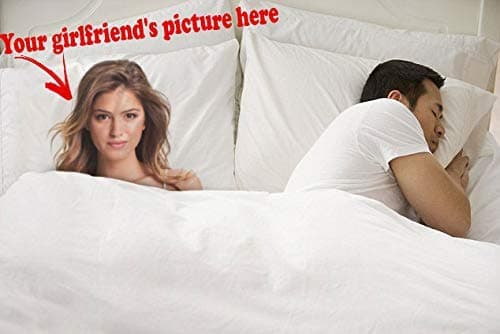 PopDesigners Customizable Personalised Pillowcase Photo Image Printed Gift for Him Her