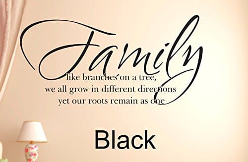 Family like branches on a tree #2 Vinyl Wall Decal