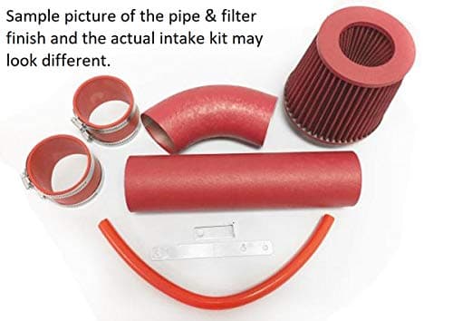 2007 2008 2009 2010 2011 2012 Nissan Altima 2.5L 4Cyl Engine Air Intake Filter Kit System (Red Coated)