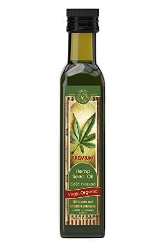 Organic Hemp Seed Oil Cold Pressed Virgin 8.45FL OZ / 250 ML