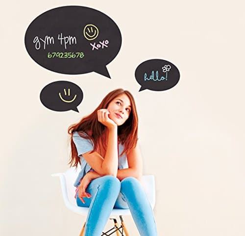 MyVinilo - Wall Decal Chalkboard - A Message for You (75 x 60 cm)