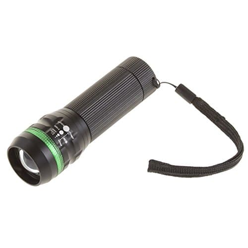 Tactical Flashlights CREE LED Tactical Zoom COB Flashlight 3 AAA Batteries 300 Lumen