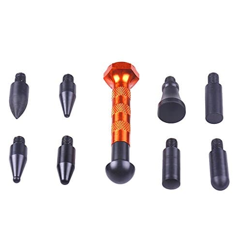 1X Paintless Dent Repair Knockdown Metal Tap Down PDR Tools Dent Lifter 4 Head