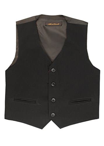 Alberto Danelli Boy's 4 Button Formal Vest Suit Set