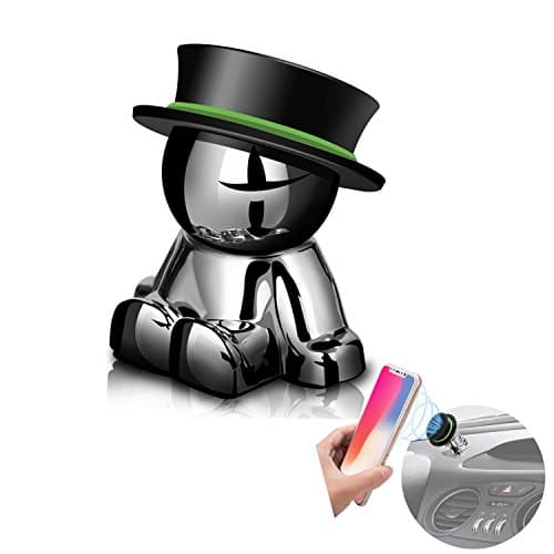 Universal Magnetic Phone Car Mount, Stick on Dashboard 360° Adjustable Cellphone Holder for iPhone X 8 7 6S 6 5 Plus Samsung Galaxy S9 S8 S7+ Plus Note 8 7 6 Google Pixel 2 XL LG V30 V20 G6 G5 HTC GPS