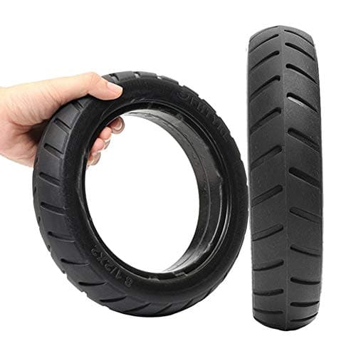 KOERIM Vacuum Solid Tire Anti-Explosion Tire Replacement Wheel for Xiaomi MI M365 M365 PRO Electric Scooter,Front/Rear Scooter