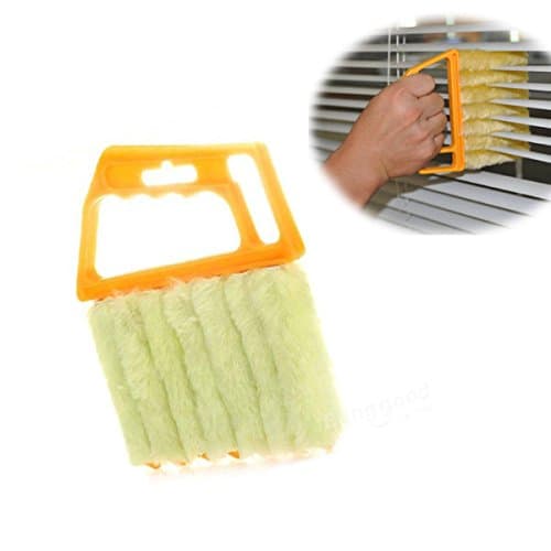 Mini 7 Hand Held Microfibre Venetian Blind Brush Window Air Conditioner Duster D