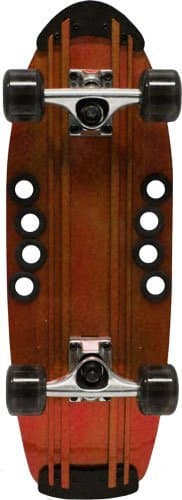 Beercan Boards 24-Inch Micro Brewster Complete Skateboard, Orange