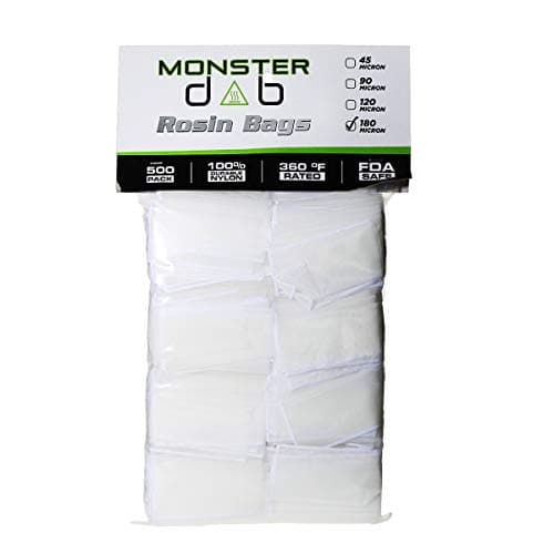 2" x 4" 180 Micron Monster Dab Rosin Bag