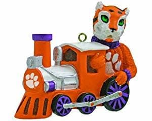 NCAA Clemson Tigers Mascot Train Ornament