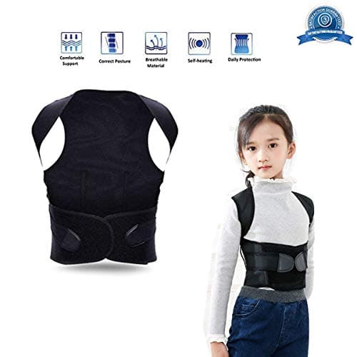 Back Posture Corrector, Posture Corrector for Women and Kids Men, That Provide Back Support Brace,Improve Thoracic Kyphosis ,Under Clothes Comfortable Clavicle Correct Brace Shoulders Belt Support