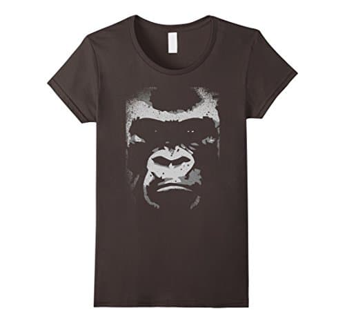 Women's Kong Silverback T-shirt Medium Asphalt