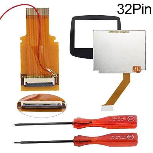 Zoomarlous LCD Backlight Screen Kit 32/40 Pin for Gameboy Advance MOD GBA SP AGS-101