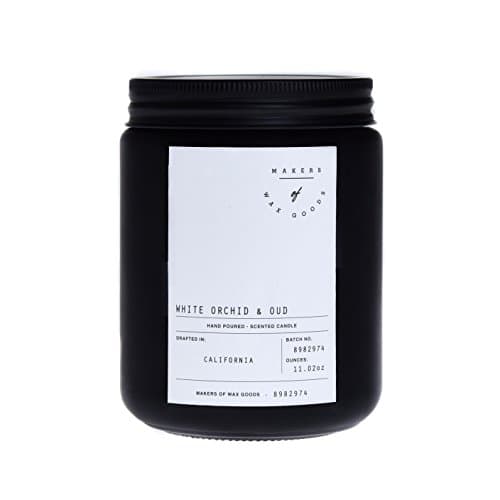 Makers of Wax Good Small Batch Candle Collection (White Orchid & Oud Jar)