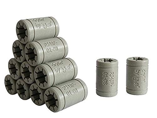 Igus Anet A8/A6 Upgrade Set Slide Bearings Instead of LM8UU for 3D Printers (12 x RJ4JP-01-08 Igus DryLin®)