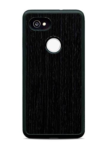 Carved | Google Pixel 2 XL | Luxury Protective Traveler Case | Unique Real Wooden Phone Cover | Rubber Bumper | Reconstituted Ebony