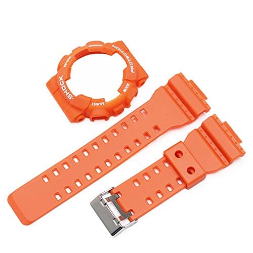 Zhuolei 29x16mm Plastic Watch Case & Band Strap Generic for Casio G Shock GA-110 GA100 GD-120 Style