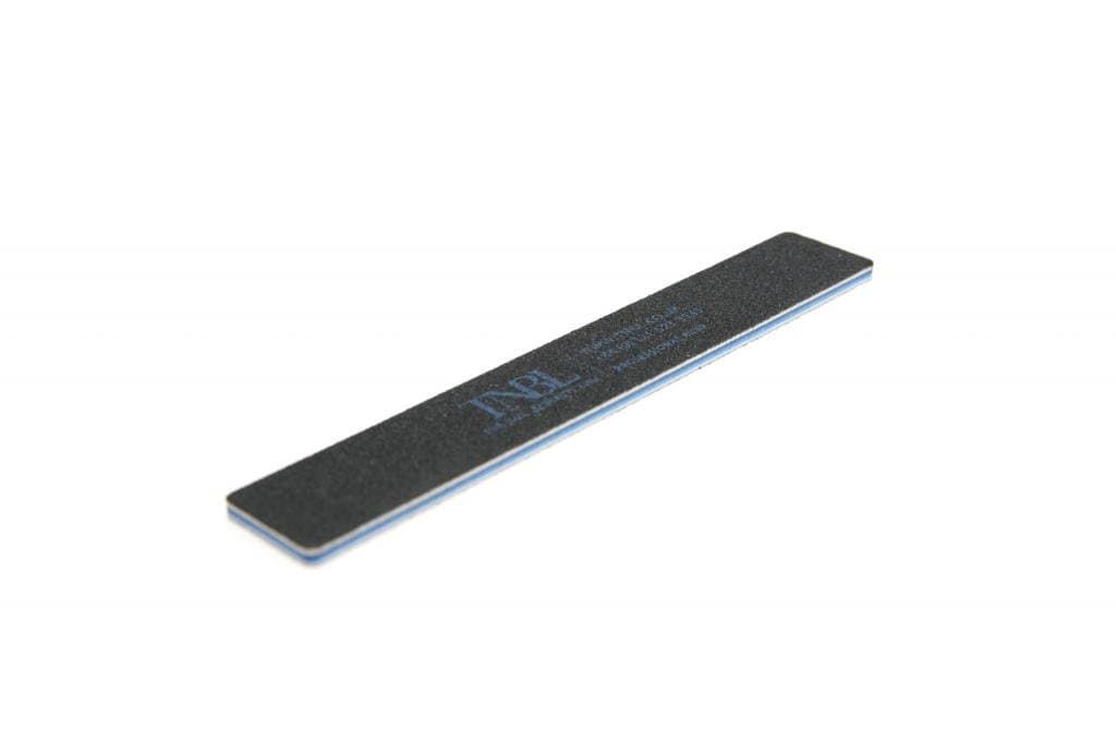 TNBL Nail File Professional Quality (80/80 Grit Square Black) Pack of 10 for Manicure & Pedicure Shaping & Styling