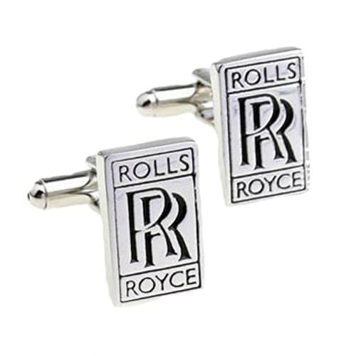 Rolls Royce Logo SUV Auto Car Cufflinks By Athena