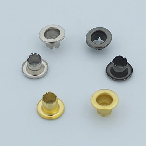 4mm 3/16" Grommet Eyelets Canvas for Leather Self Backing Plier Snap Button 500 1000 Mix