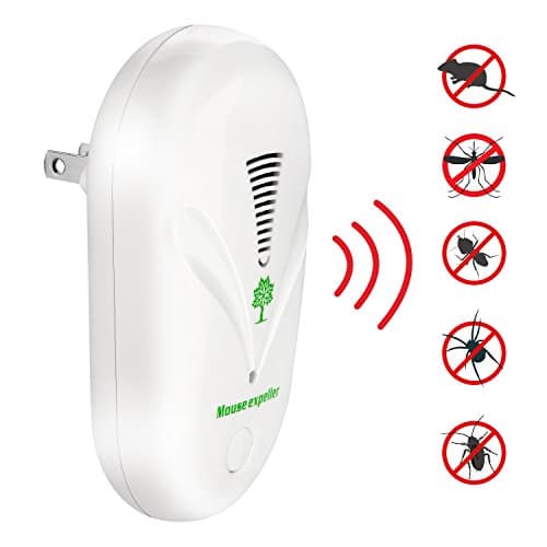 Sonfan Pest Control Repellent Electronic Plug In Repeller for Insect Ants Mice (White)