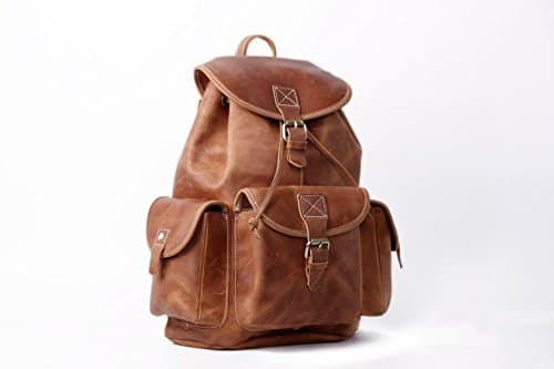 Jellybean Gorilla HANDMADE VINTAGE LEATHER BACKPACK COLLEGE BACKPACK SCHOOL BACKPACK