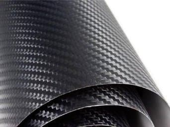 3D realistic carbon sheet 152cm x 30cm seal sticker black black high-quality high-grade TARO WORKS "TP B"
