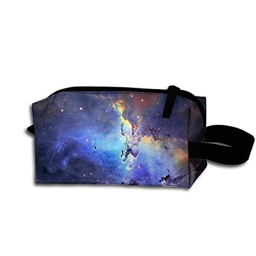 Galaxy Nebula Space Classic Handy Makeup Organizer Bags Large Capacity Pencil Pen Case Cosmetic Bags For Travel Home Toiletry Purse Pouch With Zipper