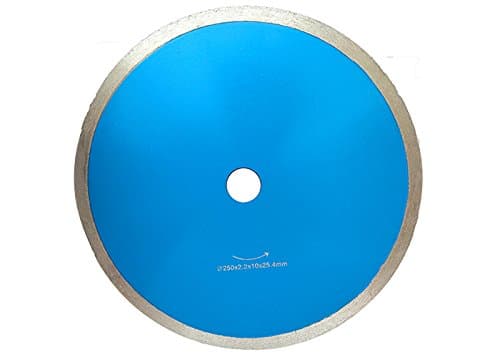 10 pieces 10 inch Diamond Tile Saw Blade Continuous Rim Ceramic Cutting Blade
