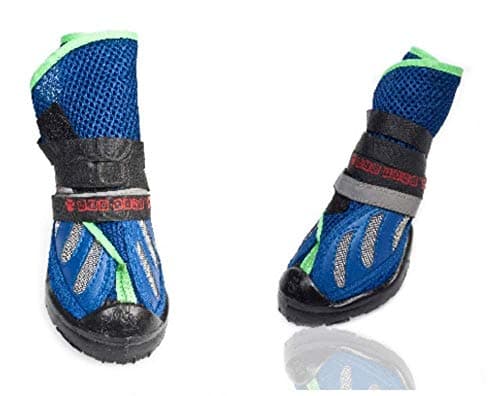 Neopaws Summer Reinforced Energy Dog Boots (Medium, Blue)
