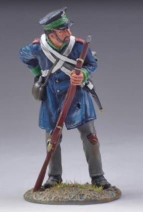 Thomas Gunn Miniatures NAPS040B Westphalian Landwehr Standing Reloading