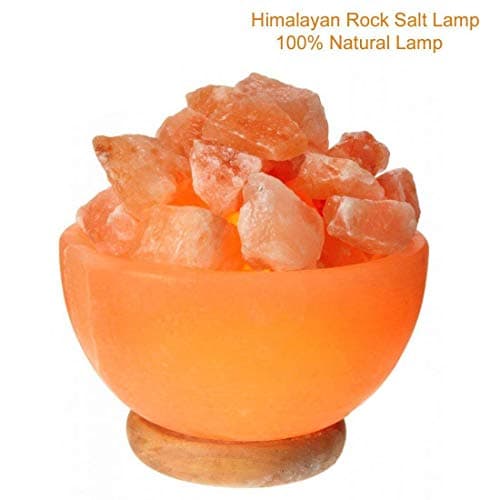 Affinity Himalayan Rock Salt Fire Bowl Lamp for Vastu & Home Decor(4-5 Kgs)
