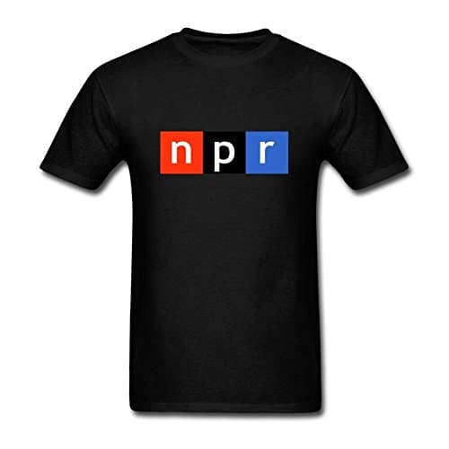 RrelmY Men's NPR Logo T shirts