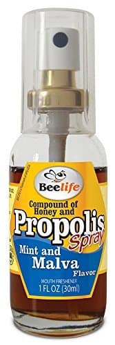 3 Pack - Spray Propolis with Honey, Mint and Malva - 1 Fl Oz (30 Ml) by BEELIFE
