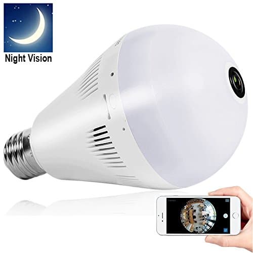 Bellcam Light Bulb Security Camera, Wifi IP Wireless Home Surveillance System,Pet Baby Monitor … (2)