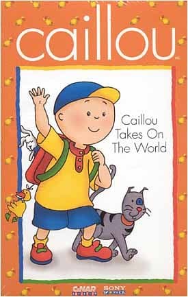Caillou Takes On The World (Clamshell)