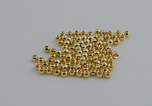 Blue Wing Olive Brass Beads for Fly Tying - 25 Pack