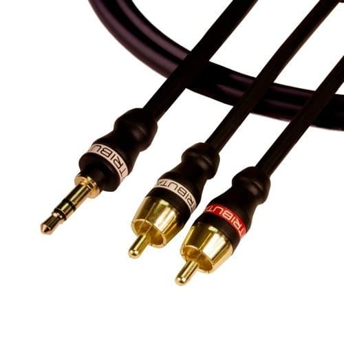 Tributaries 2YP-MMM Y-Adapter Cable for Portable Electronics (3.0 Meter)