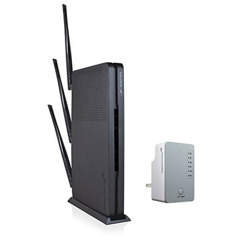 Amped Wireless Ultra Fast Wi-Fi Router & Range Extender Bundle