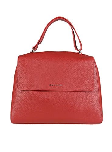 Orciani Women's B2006softmarlboro Red Leather Shoulder Bag