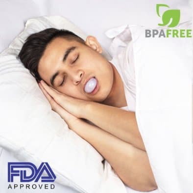 Anti Snore Devices Stop Snoring Solution Sleep Aid Tongue Sleeve for Natural and Comfortable Sleep with Softest Silicone BPA and Toxin Free