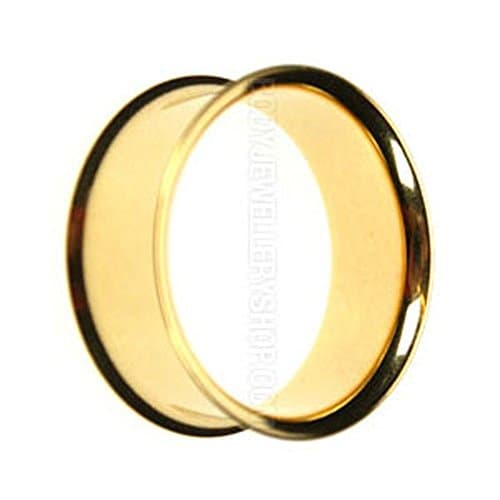 Gold Double Flared Steel Eyelet 50mm