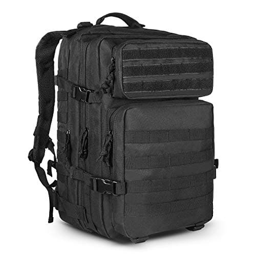 LeisonTac Military Tactical Backpack 3 Day Backpack Assault Pack Hiking Bag Extreme Water Resistant Rucksack Molle Bug Out Bag for Camping, Traveling, Trekking & Hiking