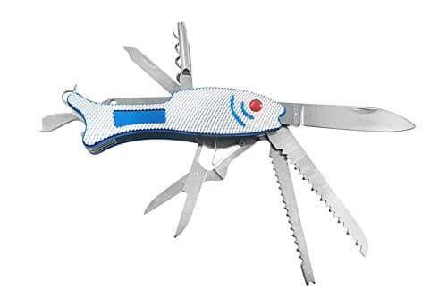 Multitool Military Survival Scout Pocket Knife With 11 Functions (silver)