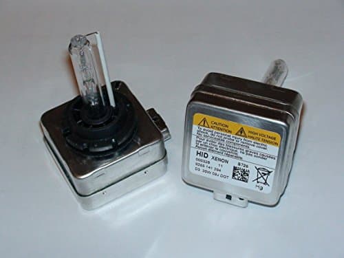 TWO D3S 6000K Pure WHITE Xenon HID Replacement Light Bulbs