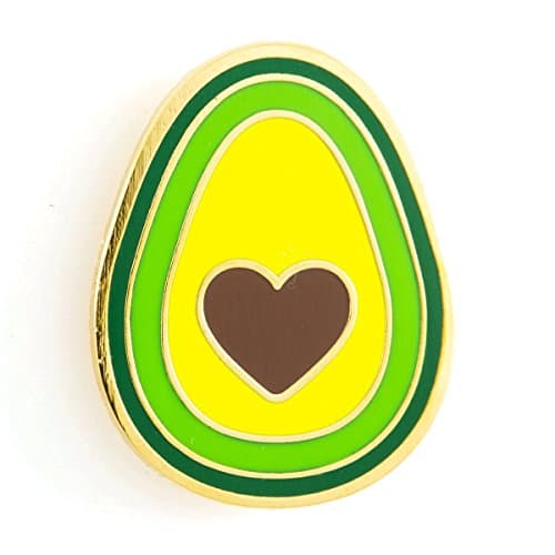 These Are ThingsAvocado Heart Enamel Pin