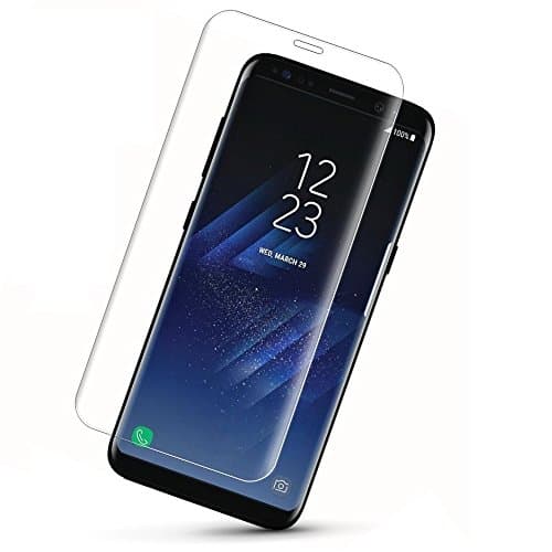 Galaxy S8 Glass Screen Protector NINJING,Highest Quality Premium Tempered Glass Anti-Scratch, Clear High Definition (HD) Screen Film for Galaxy S8 (transparent)