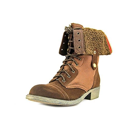 Rbls Women's Andale Combat Boot, Brown, 7 M US